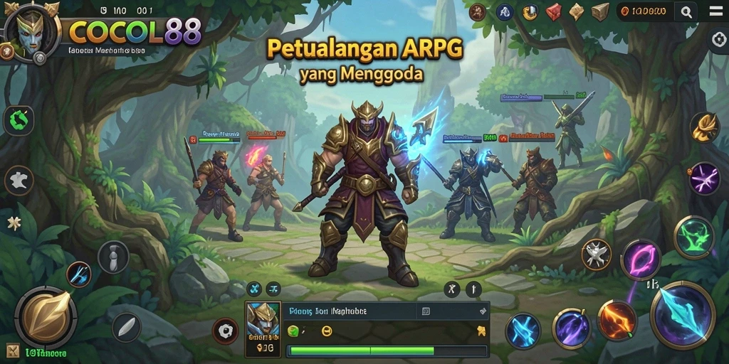 Screenshot permainan COCOL88 menampilkan aksi dan grafis yang menakjubkan.