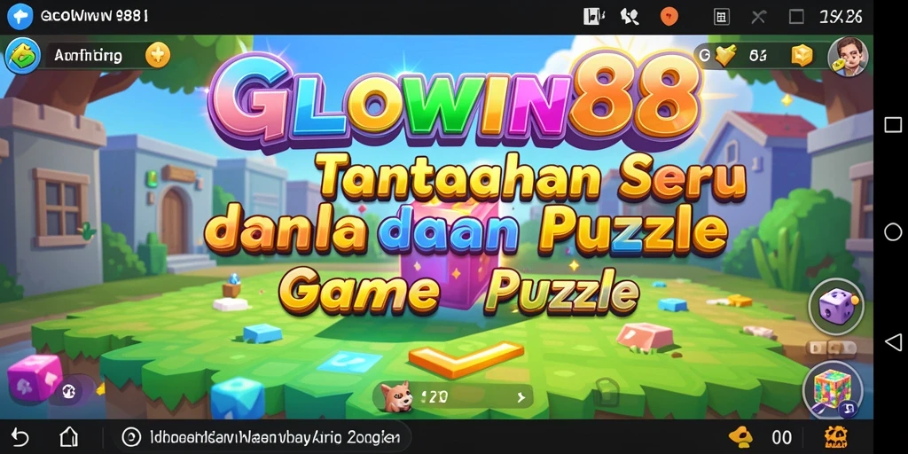 Tampilan gameplay GLOWIN88 yang menantang dan menarik.