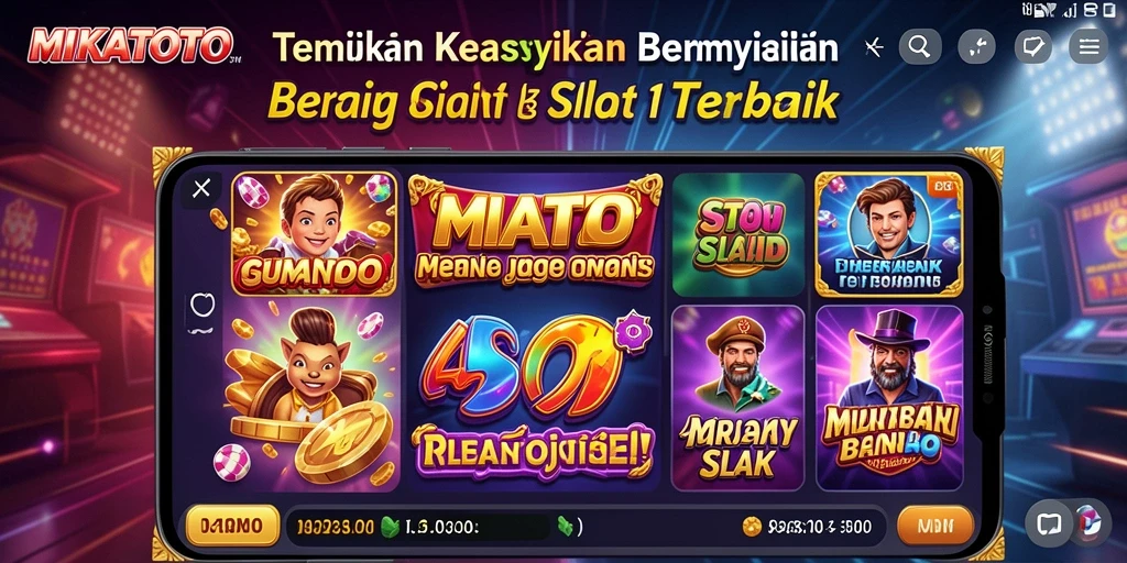 Tampilan gameplay MIKATOTO yang menarik dan interaktif.