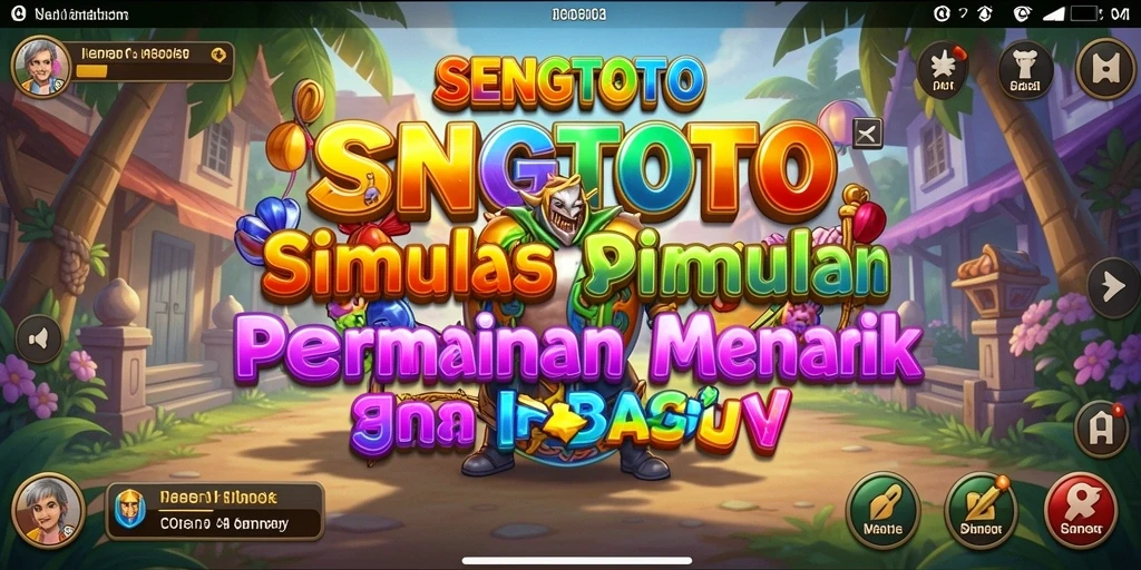 Tampilan menarik dari gameplay SENGTOTO yang interaktif.