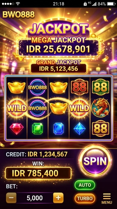 Tampilan utama aplikasi bwo888 dengan berbagai pilihan aplikasi.